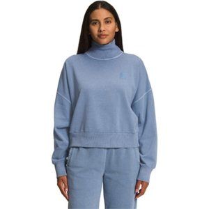 The North Face Garment Dye Mock Neck Pullover NWT